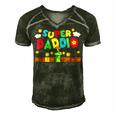 Super Daddio Gamer Daddy Men's Short Sleeve V-neck 3D Print Retro Tshirt Forest