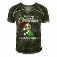 This Is My Christmas Pajama 880 Shirt Men's Short Sleeve V-neck 3D Print Retro Tshirt Forest