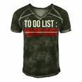 To Do List Your Dad 504 Trending Shirt Men's Short Sleeve V-neck 3D Print Retro Tshirt Forest