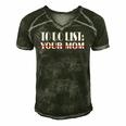 To Do List Your Mom Dad Men's Short Sleeve V-neck 3D Print Retro Tshirt Forest