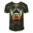 Ultra Maga Eagle Proud Ultra Maga Men's Short Sleeve V-neck 3D Print Retro Tshirt Forest