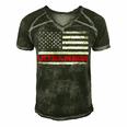 Ultra Maga United State Flag V2 Men's Short Sleeve V-neck 3D Print Retro Tshirt Forest