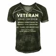 Veteran Definition Funny Proud Veteran Military Meaning T-Shirt Men's Short Sleeve V-neck 3D Print Retro Tshirt Forest