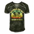 Veteran Veterans Day Are Not Suckers Or Losersmy Dd214 Dessert Storm 137 Navy Soldier Army Military Men's Short Sleeve V-neck 3D Print Retro Tshirt Forest