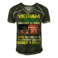 Veteran Veterans Day Vietnam Veteran I Am Not A Hero But I Did Have The Honor 65 Navy Soldier Army Military Men's Short Sleeve V-neck 3D Print Retro Tshirt Forest