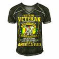 Veteran Veterans Day Vietnam Veteran We Fought Without Americas Support 95 Navy Soldier Army Military Men's Short Sleeve V-neck 3D Print Retro Tshirt Forest