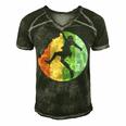 Vintage Retro Rock Climber 177 Shirt Men's Short Sleeve V-neck 3D Print Retro Tshirt Forest