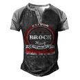 Brock Shirt Family Crest Brock T Shirt Brock Clothing Brock Tshirt Brock Tshirt Gifts For The Brock Men's Henley Shirt Raglan Sleeve 3D Print T-shirt Black Grey