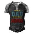 Being A Dad Is An Honor Being A Pawpaw Is Priceless Vintage Men's Henley Raglan T-Shirt Black Grey