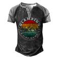 Glamping Definition Glamper Camping Men's Henley Shirt Raglan Sleeve 3D Print T-shirt Black Grey