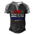 Im Her Firecracker 4Th Of July Matching Couple For Her Men's Henley Shirt Raglan Sleeve 3D Print T-shirt Black Grey