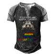 Lgbt Daddy Bear Gay And Lesbian Pride Im Your Dad Now Father Men's Henley Raglan T-Shirt Black Grey