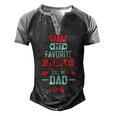 Mens My Favorite People Call Me Pop Fathers Day Men's Henley Shirt Raglan Sleeve 3D Print T-shirt Black Grey