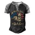 Mens Worlds Best Welder Dad T 4Th Of July American Flag Men's Henley Shirt Raglan Sleeve 3D Print T-shirt Black Grey
