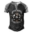 Motorcycle Saying Driver Beard 479 Shirt Men's Henley Shirt Raglan Sleeve 3D Print T-shirt Black Grey