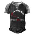 My Give A Shit Meter Is Empty Sarcastic Autocollant 394 Trending Shirt Men's Henley Shirt Raglan Sleeve 3D Print T-shirt Black Grey