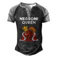 Negroni Queen Drinking Queen Men's Henley Raglan T-Shirt Black Grey