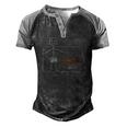 Mens North Dakota Nd Boys North Dakota Men's Henley Raglan T-Shirt Black Grey