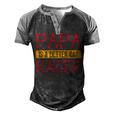 Papa Is A Better Car Racer Papa T-Shirt Fathers Day Gift Men's Henley Shirt Raglan Sleeve 3D Print T-shirt Black Grey