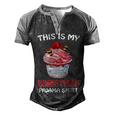 This Is My Christmas Pajama 878 Shirt Men's Henley Shirt Raglan Sleeve 3D Print T-shirt Black Grey