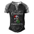 This Is My Christmas Pajama 880 Shirt Men's Henley Shirt Raglan Sleeve 3D Print T-shirt Black Grey