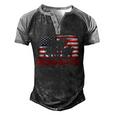 Veteran July 4Th For Menfreedom Isnt Free Veteran 65 Navy Soldier Army Military Men's Henley Shirt Raglan Sleeve 3D Print T-shirt Black Grey