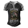 Veteran Veterans Day A Veteran Does Not Have That Problem 150 Navy Soldier Army Military Men's Henley Shirt Raglan Sleeve 3D Print T-shirt Black Grey