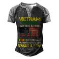 Veteran Veterans Day Vietnam Veteran I Am Not A Hero But I Did Have The Honor 65 Navy Soldier Army Military Men's Henley Shirt Raglan Sleeve 3D Print T-shirt Black Grey