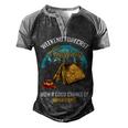 Weekend Forecast Camping With A Good 15 Shirt Men's Henley Shirt Raglan Sleeve 3D Print T-shirt Black Grey