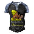 Ewings Sarcoma Awareness Yellow Women Ewings Sarcoma Ewings Sarcoma Awareness Men's Henley Shirt Raglan Sleeve 3D Print T-shirt Black Blue