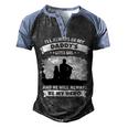 Father Grandpa Ill Always Be My Daddys Little Girl And He Will Always Be My Herotshir Family Dad Men's Henley Shirt Raglan Sleeve 3D Print T-shirt Black Blue