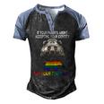 Lgbt Daddy Bear Gay And Lesbian Pride Im Your Dad Now Father Men's Henley Raglan T-Shirt Black Blue