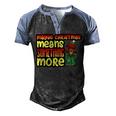 Maybe Christmas Means Something More 557 Shirt Men's Henley Shirt Raglan Sleeve 3D Print T-shirt Black Blue