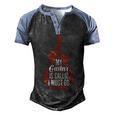 My Guitar Is Calling And I Must Go 525 Trending Shirt Men's Henley Shirt Raglan Sleeve 3D Print T-shirt Black Blue