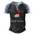 Puff Daddy Asthma Awareness Men's Henley Raglan T-Shirt Black Blue