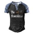The Scotch Father Whiskey Lover From Her Classic Men's Henley Raglan T-Shirt Black Blue