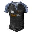 The Scotch Father Whiskey Lover From Her Men's Henley Raglan T-Shirt Black Blue