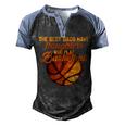 The Best Dads Have Daughters Who Play Basketball Fathers Day Men's Henley Shirt Raglan Sleeve 3D Print T-shirt Black Blue