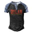 Vintage Retro Bob Dylan&X27S Underline Fans Art Men Women Men's Henley Shirt Raglan Sleeve 3D Print T-shirt Black Blue