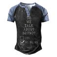 We Don’T Talk About Bru-No Men Women Kids 329 Trending Shirt Men's Henley Shirt Raglan Sleeve 3D Print T-shirt Black Blue