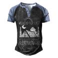 Weekend Forecast Camping With A Good 17 Shirt Men's Henley Shirt Raglan Sleeve 3D Print T-shirt Black Blue