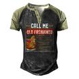 Call Me Old Fashioned Sarcasm Drinking Men's Henley Raglan T-Shirt Black Forest