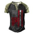 Cool Welding Us Flag Art For Men Women Welder Welding Lover Men's Henley Raglan T-Shirt Black Forest