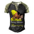 Ewings Sarcoma Awareness Yellow Women Ewings Sarcoma Ewings Sarcoma Awareness Men's Henley Shirt Raglan Sleeve 3D Print T-shirt Black Forest