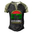 Father And Daughter Fishing Partners Father And Daughter Fishing Partners For Life Fishing Lovers Men's Henley Raglan T-Shirt Black Forest