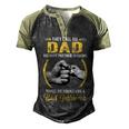 Father Grandpa Dad For Men Funny Fathers Day They Call Me Dad 4 Family Dad Men's Henley Shirt Raglan Sleeve 3D Print T-shirt Black Forest