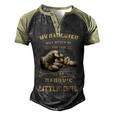 Father Grandpa My Daughter Will Never Be Too Old To Be Daddys Little Girl 61 Family Dad Men's Henley Shirt Raglan Sleeve 3D Print T-shirt Black Forest