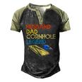 Mens Husband Dad Cornhole Legend Men's Henley Raglan T-Shirt Black Forest