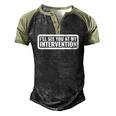 Ill See You At My Intervention Drinking Men's Henley Raglan T-Shirt Black Forest