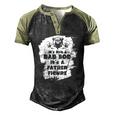 Its Not A Dad Bod Its A Father Figure Fathers Men's Henley Raglan T-Shirt Black Forest